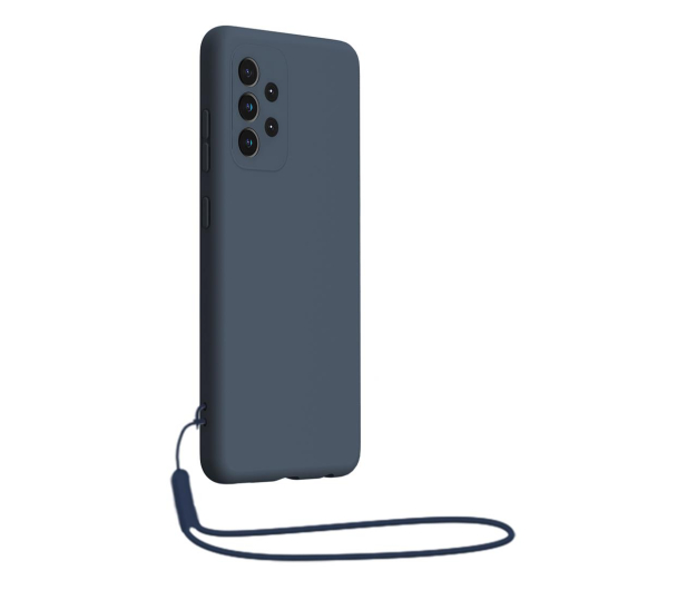 BIGBEN Etui z paskiem do SAMSUNG A53 5G NIEBIESKIE - 1055844 - zdjęcie